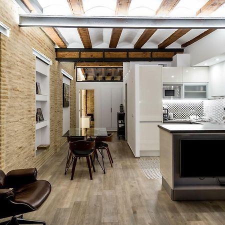 Ferienwohnung Florit Flats - Center Luxurious 1Br 1Ba Terrace Wi-Fi Ac Valencia Exterior foto