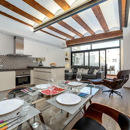Ferienwohnung Florit Flats - Center Luxurious 1Br 1Ba Terrace Wi-Fi Ac Valencia Exterior foto