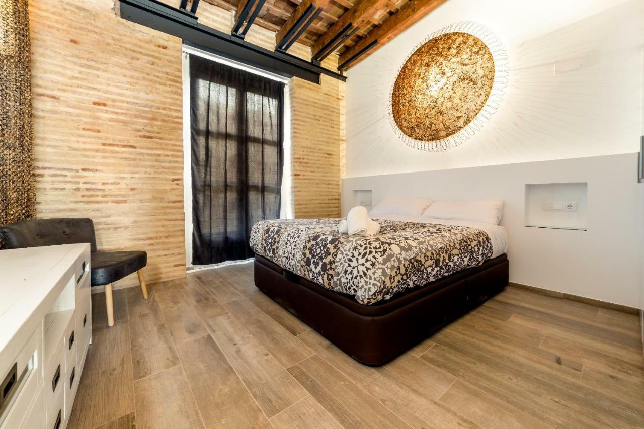 Ferienwohnung Florit Flats - Center Luxurious 1Br 1Ba Terrace Wi-Fi Ac Valencia Exterior foto