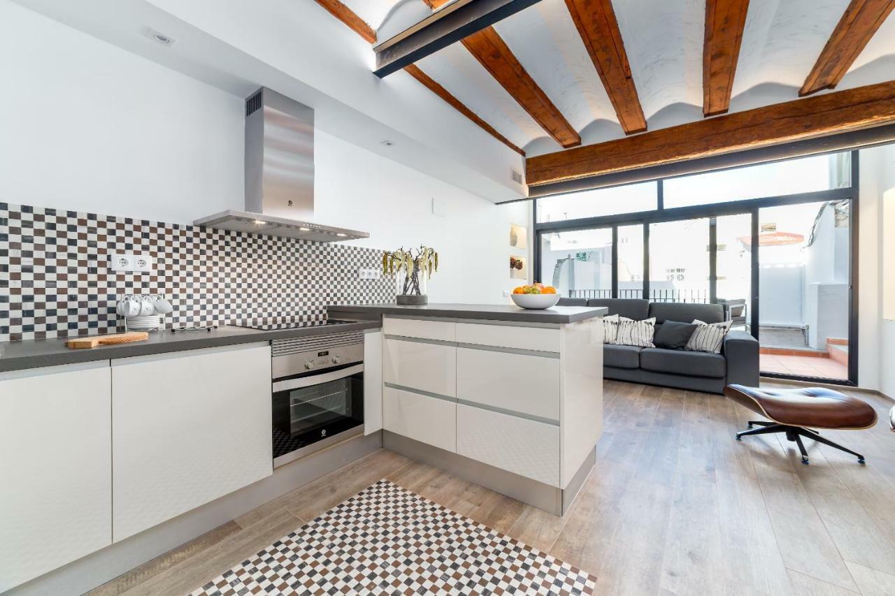 Ferienwohnung Florit Flats - Center Luxurious 1Br 1Ba Terrace Wi-Fi Ac Valencia Exterior foto