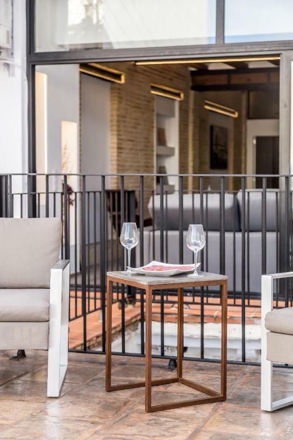 Ferienwohnung Florit Flats - Center Luxurious 1Br 1Ba Terrace Wi-Fi Ac Valencia Exterior foto