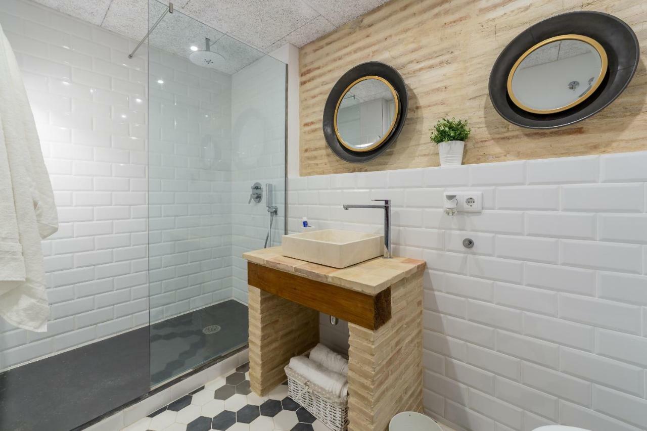 Ferienwohnung Florit Flats - Center Luxurious 1Br 1Ba Terrace Wi-Fi Ac Valencia Exterior foto